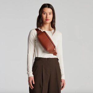 Monos Metro Sling Bag - Vegan Leather in Mahogany